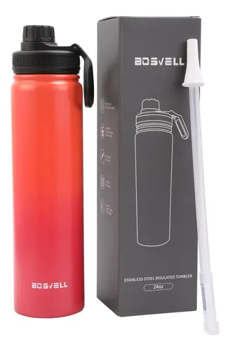 Botella De Agua Aislada De Acero Inoxidable A Prueba De Fuga