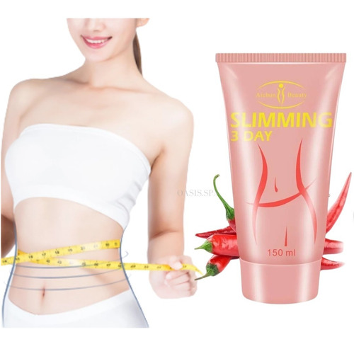 Crema Reductora De Cintura Abdomen 3 Day 150 Ml