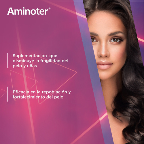 Aminoter Cápsulas Anticaída Fragilidad Capilar 30 Caps