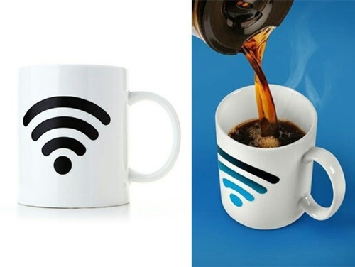Taza Mágica Cambia Color Termosensible. La Aldea