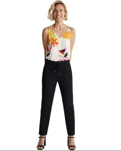 Pantalón Medium Rise Esprit Mujer