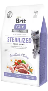 Brit Care Cat Sterilized Weight Control De Peso 7 Kg Gato