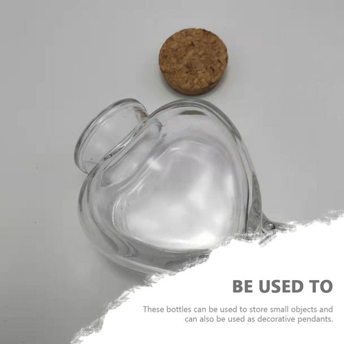 Botellas De Deseos, Botellas De Vidrio Con Forma De Gota, 10