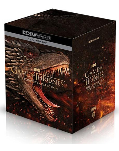 4k Ultra Hd Blu-ray Game Of Thrones La Serie Completa