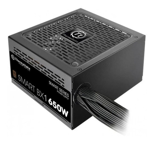 Imagen 1 de 4 de Fuente de poder para PC Thermaltake Technology Smart BX1 Series SPD-650AH2NKB 650W  black 100V/240V