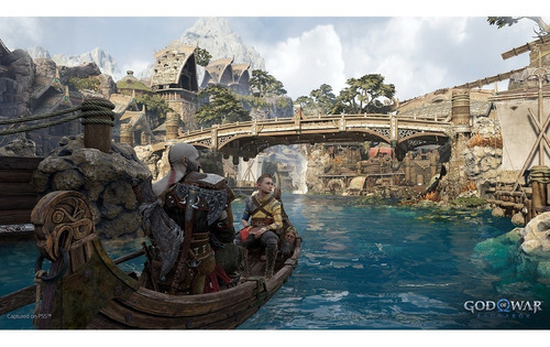 Kit Playstation5 Estandar God Of War Ragnarok (voucher) Color Blanco/Negro