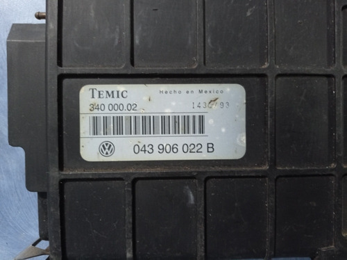 Computadora Vw Sedan Vocho 043 906 022 B (Usado)