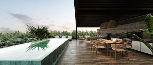 Departamento En Venta En Playa Del Carmen, Uma Living Well, Perfecta Combinación De Playa Y Ciudad