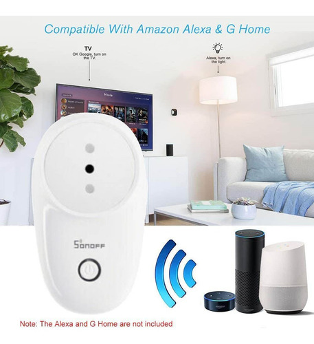 Sonoff S26 Toma De Corriente 3 En Linea Smart Wifi Macrotec