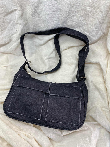 Mini Bag Bolsillos Denim 