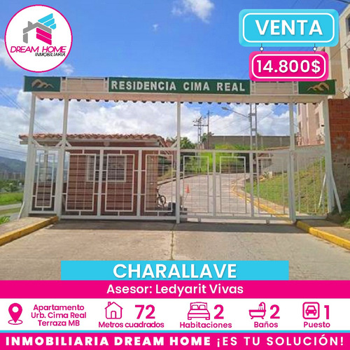 Apartamento Urb. Cima Real Terraza Mb - Charallave Estado Miranda