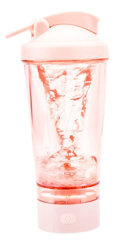 Pink Botella De Licuadora De Proteína Eléctrica, Portátil