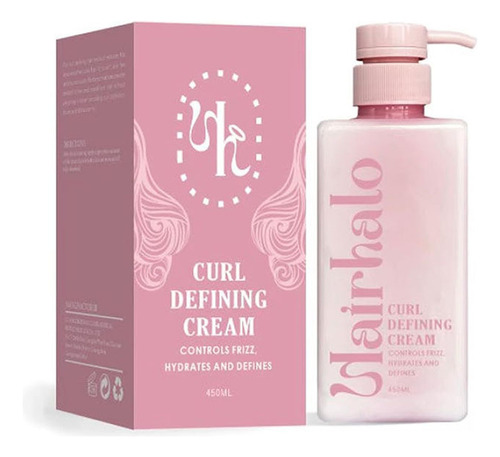Crema Definitora De Rizos Hairhalo, Crema Definidora Halo Cu