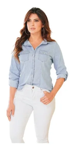 Camisa indigo mujer hotsell