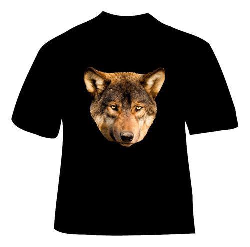 Polera Animales - Ver 11 - Lobo