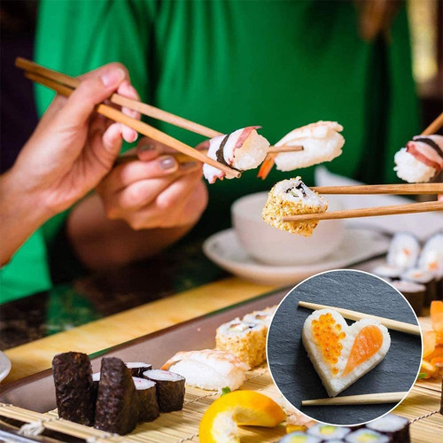 Jaju Juego De 10 Piezas Para Hacer Sushi