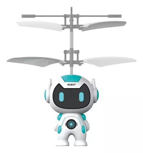 Robô voador branco