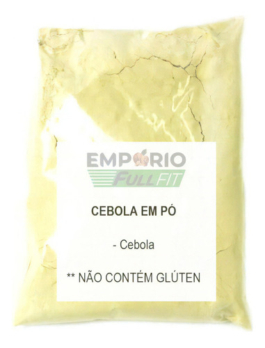 Cebola Em Pó 1kg 100% Pura Natural Empório fit