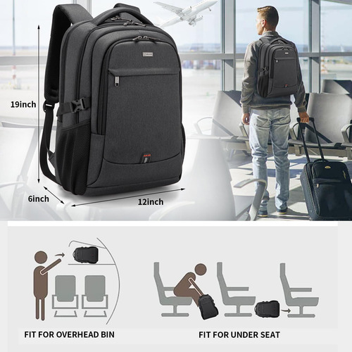 Mochila Duslang Para Portátil De 17 Pulgadas Para Viajes Con