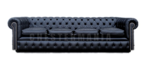 Sillon Chesterfield Sofa Chester 4 Cuerpos Cuero Vacuno Real