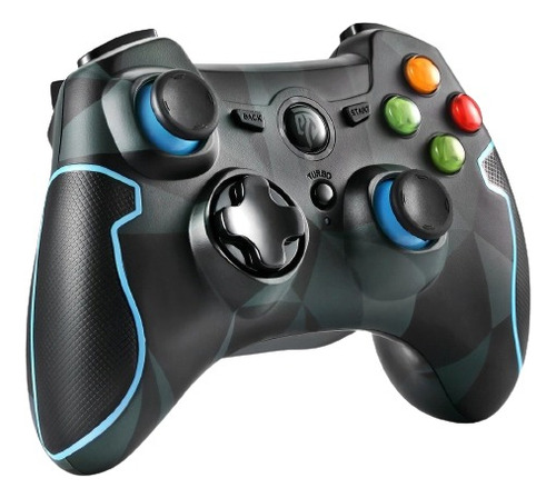 Control joystick inalámbrico EasySMX ESM-9013 camouflage blue