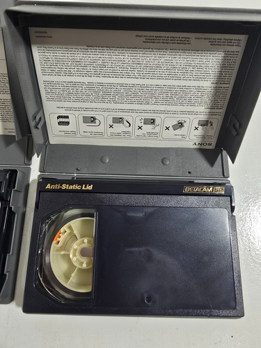 Antigas Fita Betacam Sp Lote Com 3 Fitas (Usado)
