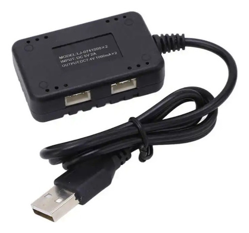 Cargador Doble De Batería Lipo Li-ion 2s 7.4 V Usb 1000ma
