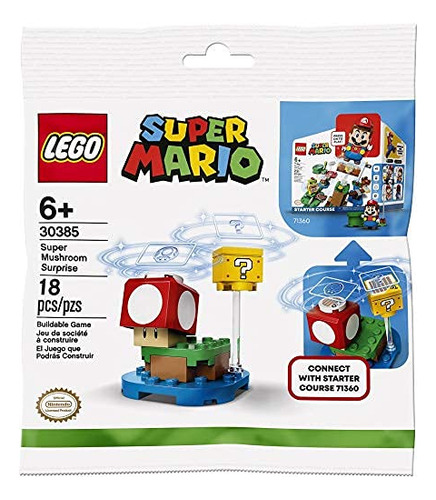 Lego, Super Mario Super Mushroom Surprise, 18 Unidades