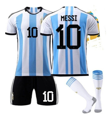 Copa Mundial 2022 Argentina Messi - Número 10