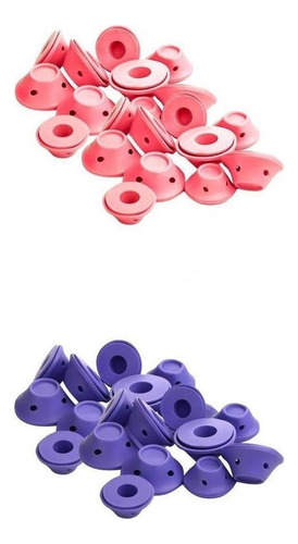 Rodillos De Silicona Para Rizar El Cabello Sin Calor Para La
