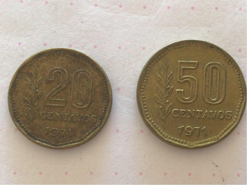 Set Monedas 1971 Argentina