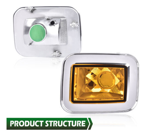 Amber Lens Front Turn Signal Light Parking Lamp Fit For Cch