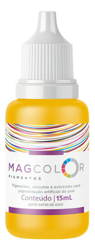 Pigmento Mag Color Micropigmentação E Microblading Cores Cor Ocre