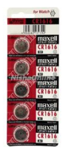 Pila De Reloj Maxell Cr-1616