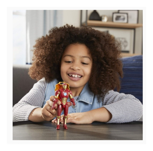 Figura De Acción Iron Man Con Accesorio De Batalla 15 Cm