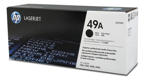 Tóner negro HP 49a