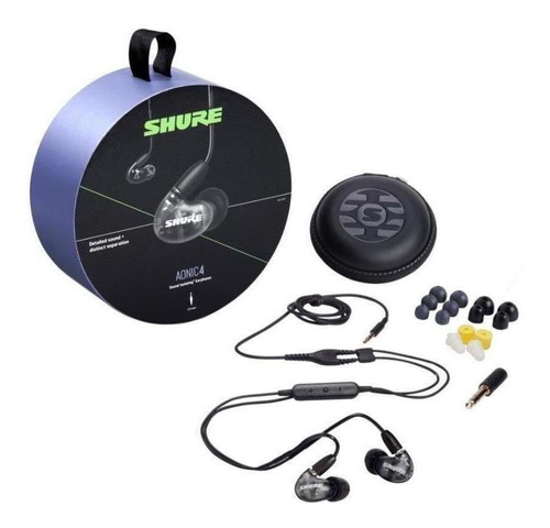Shure Aonic 4 Auriculares In-ear Alambricos Negro