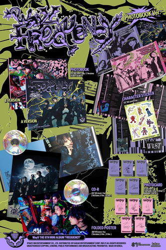 Wayv Frequency Album Cd Version Photobook Nct Random