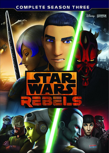 Star Wars Rebels Temporada 3 Tres Serie Dvd