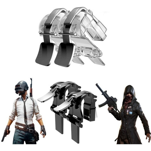 Imagen 2 de 2 de Gatillos Para Teléfono R1 Y L1 Fortnite Cod Pubg Free Fire