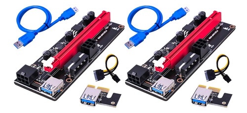 Pci-e Ver 009s 1x A 16x Adaptador Usb 3.0 De Extensión