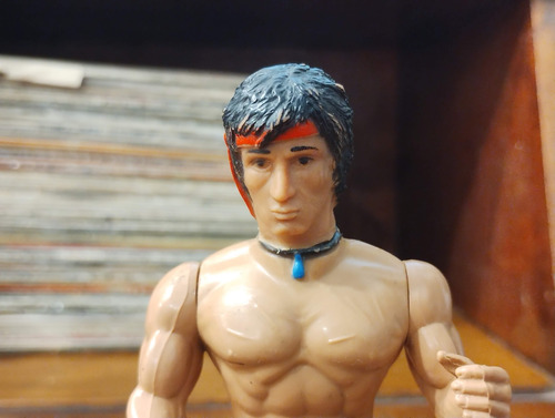 Antiguo Muñeco Figura Rambo Coleco Anabasis Investments