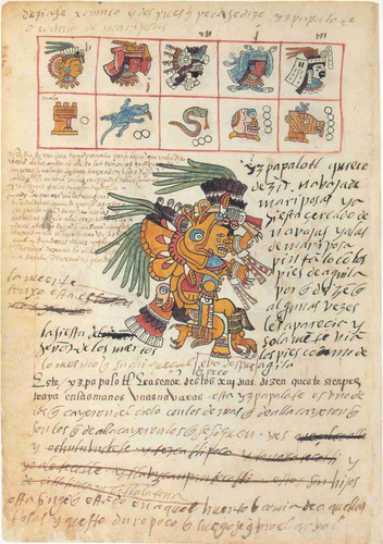 Lienzo Canvas Arte México Códice Telleriano Remensis 75x50