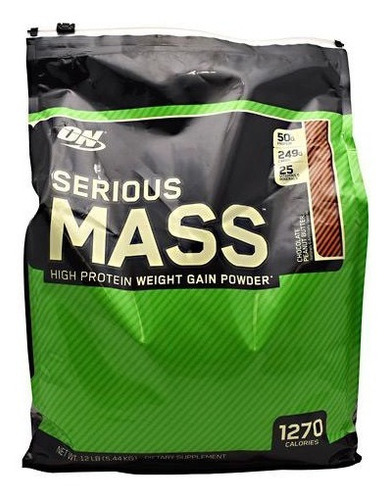 Proteina On Serious Mass 12 Lbs Envio Todos Los Sabores!