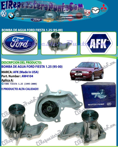 Bomba De Agua Ford Fiesta 1.25 (95-00)