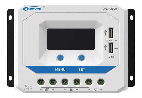 Imagen 1 de 1 de Controlador Solar De Carga 12/24/36/48 V 45 A Salida Usb
