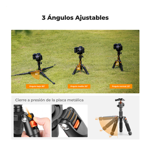 Mini Trípode De Escritorio K&f Concept Para Cámara
