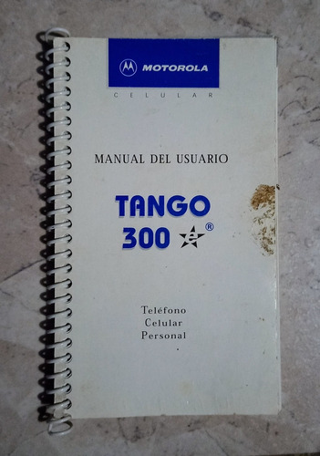 Manual Celular Tango 300
