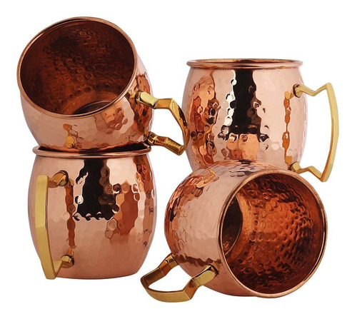 Bombon Taza Obre Niquel 4 Unidad Cobre