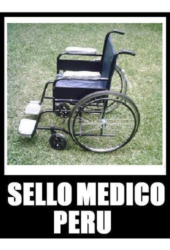 Silla De Ruedas Acolchadas Aro Grande Plegables100%º